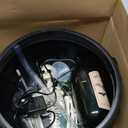 Halloween Decorations Indoor - Cauldron Decor with Skeleton, Magic Floating Potion Bottles & Fog Maker - Black Witches Cauldron Halloween Party Decoration for Home Table