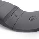 Dell MS700 Bluetooth Travel Mouse Bluetooth 5.0, Microsoft Swift Pair/Dell Pair (Windows 10 & 11 only), Optical LED Sensor, Touch Scroll with latest Touch Controller - Black