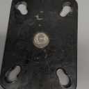 for Workstations and Displays - 5,000 Lb Rating Greaseable Black Heavy Duty Bearing Plate Turntable