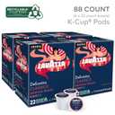 Lavazza Dolcevita Classico, Single-Serve Keurig K-Cup Pods, Medium Roast Coffee, 88-Count Box (4 Packs of 22) (EXP 06/29/27)