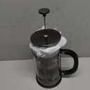 Veken French Press Coffee Maker 34oz, No Plastic Touching Cafe,Thickened Glass Stainless Steel Brewer, Cold Brew Cafetera Tea pot for Kitchen Travel Camping, Gifts, Decor, Bar Accessories, Dark Pewter