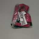 FantaLook Long Straight Hot Pink Cosplay Wig with 2 Ponytails for Halloween Party CostumeSmall Size