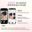XIXISNOW Large Messy Bun Hair Piece Wavy Fake Hair Scrunchie Synthetic Fluffy Chignon Buns Ponytail Extensions Instant Thick Updos Hairpieces For Women Girls Wedding Party Daily Use Dark Brown
