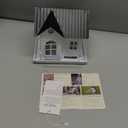 Solar Bird Feeder for Outdoors Hanging, Squirrel Proof Bird Feeders, Metal Solar Bird Feeder House, Wild Bird Feeders for Finch Cardinal Chickadee, Large Capacity, Durable & Weatherproof