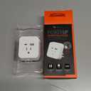 Helix PowerUp Multiport Wall Charger Dual USB-C and USB-A Ports with Outlet