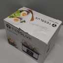 Electric Rapid Egg Cooker, 6 Egg Capacity for Hard Boiled Eggs, Poached Eggs, Scrambled Eggs, or Omelets Maker with Auto Shut Off (Sliver)