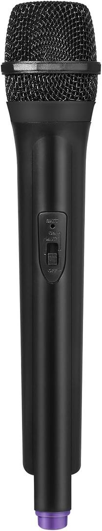 NUOBESTY Plastic Microphone Prop Fake Microphone for Kids Pretend Play Mic Toys Halloween Birthday Party Favors Stage or Costume Prop