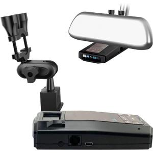 Car Rearview Mirror Stem Radar Detector Mount,for Escort Max360c Max 3 IX IXc Redline EX Beltronics Cobra DualPro GT 360 Radar Models,w/EZ Magnet Connection