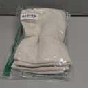 Laura Ashley Harper Luxuriously Smooth Fabric Napkins for Formal or Casual Dining, Holiday, Banquet, Wedding or Party, Set of 6 Napkins, Ivory