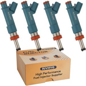 23250-37020 Performance 1.8L Fuel Injectors,Compatible with/Toyota 1.8 Prius V Plug-In 2010-2015,Compatible with/Lexus CT200h 2010-2017 |12 Holes| |Set of 4|