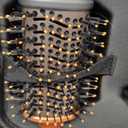 Hot Air Brush Hair Styler, 6 in 1 Hair Dryer Brush Auto Wrap Curlers Frizz-Free Styling Tool for All Hair Types Fast Drying, Curling, Smoothing, Volumizing & Straightening with Negative Ion (Gray)