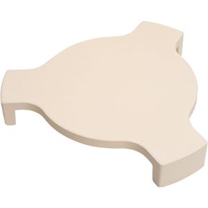 Cordierite Baking Pizza Stone for Big Green Egg Accessories, for 18" Large Big Green Egg, Vision HD1, for Kamado Grills, for Char-Griller AKORN Kamado, Heat Deflector w/ 3 Legs