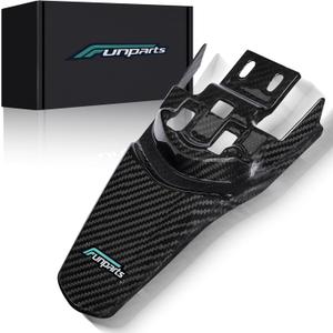 Sur Ron Rear Fender,Carbon Fiber Motorcycle Fender Mud Guard for Surron Sur Ron Light Bee X/S Segway X260 X160 Electric Dirt Bike (black)