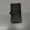 TUTUKII for iPhone 16 Pro Case with Belt Clip Holster, AntiShock, AntiSlip, Compatible with MagSafe, 3Layer Drop Protection, Heavy Duty Magnetic Phone Case Cover for 16 Pro, 6.3", Black