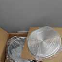 HOMICHEF Braiser Pan 8 Quart with Lid Nickel Free Stainless Steel - Matte Polished Braiser with Stainless Steel Lid - Heavy