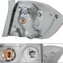 Tail Light Assembly Brake Lamp Outer Rear Left Side Replacement for Highlander 2011 2012 2013
