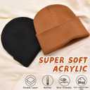 4 x Toddler Beanie Baby Beanies for Boys Girls Kids Winter Hats Children Knit Warm Caps 0-12years