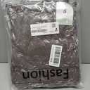 Tanming Women 2 Piece Outfits Sweatsuit Crop Fleece Lounge Set (Brown, S)