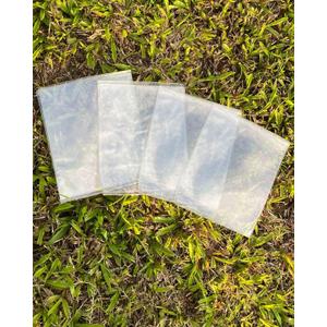 2026 Mahjong Card Sleeves  Set of 4 Clear Holders for Large Print Cards (6 1/8 x 4 3/4)  Soft, Sturdy, and Protective Covers