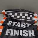 Traffic Cones And Racing Checkered Flags, Race Car Party Decorations 16Ft
