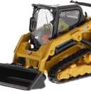 Diecast Masters 1/50 CAT 259D3 Compact Track Loader w/Bucket, Fork & Grapple Bucket 85677