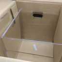 Acrylic Draft Shield Dust Cover for Lab Equipment or Office Use 15x15x15 Inches Medium