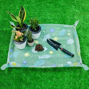 Herda 32.4" Repotting/Potting Soil Mat for Indoor Plants,Thicker Potting Tray for House Plants, Succulents,Cactus, Pots, Soil,Bonsai Tool,Gardening Accessories Plant Lovers Gifts (32.4"x 23.3")