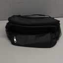 24 Cans/15L Insulated Lunch Bag for Women Men Adults Fit and Fresh Lunchbox Containers Soft Lunch Tote Cooler Bag for Work Home Outdoor Travel Hiking Picnic Beach with Adjustable Straps (Black)