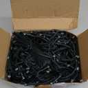 WBao Long Warm White Christmas Lights Indoor Outdoor 500LED 174ft, Super Bright LED Christmas String Lights with UL Certified, 8 Light Modes, Timer, Memory & Waterproof for Trees, Patio, Party Decor