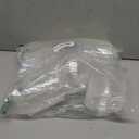 ANVAVO 25 Pieces 4.7 inch Christmas Clear Plastic Fillable Ball Ornaments DIY Craft Transparent Baubles Shatterproof Christmas Tree Hanging Ornaments for Xmas New Years Birthday Wedding Home Decor