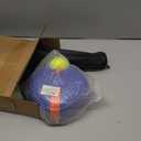 Tennis Trainer Set, Solo Rebounder for Swing Practice with Racket, 2 Balls