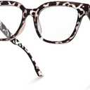 miyya Oversized Blue Light Glasses For Woman, Fashion Glasses, Computer Screen Glasses, Non Prescription Glasses For Women