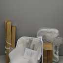 Ezebaby 3-in-1 Folding Wooden High Chair Solid White