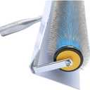 Spiked Screeding Compound Roller 20"x 1" Remove Bubble Smooth Level Surface Flooring Epoxy Self Levelling Stainless Steel Spiked Compound Screed Floor Roller