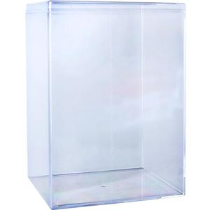 2Pack Clear Hard Plastic Funko Pop Protector Display Cases for 4" Figures, Stackable Display Cases, Made in USA by Gary Plastic Packaging