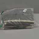 Trapezoid Closet Shelf Organizer - Large Baskets for Organizing, Fabric Storage Cubes for Shelves, Storag Organizers Bins for Clothes, Blankets, 3 Pack, Grey