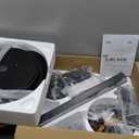 TCL Ceiling Fans with Lights, 52 Inch Low Profile Ceiling Fan with Light and Remote Control, Flush Mount, DC Reversible Motor, Noiseless, 6 Speeds Ceiling Fan for Bedroom (Black)