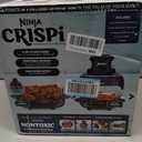 Ninja Crispi 4-in-1 Glass Air Fryer | 450F | Non-Toxic | 4QT & 6-Cup Glass Containers w/Lids | Microwave, Freezer, Dishwasher Safe | Max Crisp, Air Fry, Bake, Recrisp | Cyberspace Gray, FN101GY