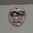 Dinictis Softball Face Mask, Lightweight, Comfortable, with Wide Field Vision, Durable and Safe Face Guards, Premium Protective Softball Fielder's Mask-Pink-Youth(M)