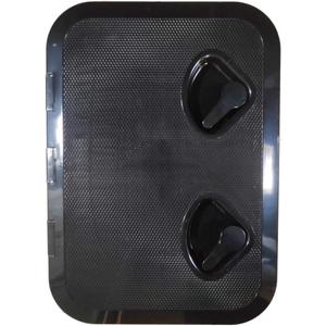 SEAFLO Marine Deck Access Hatch & Lid - (17.3" x 12.4") (Black)