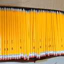 Madisi Wood-Cased #2 HB Pencils, Yellow, Pre-sharpened, Bulk Pack, 1000 pencils