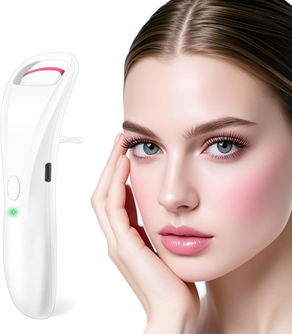 Heated Eyelash Curlers Electric Eyelash Curler 2 Adjustable Temperature