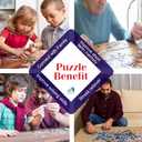 Glow in The Dark 750 Pieces Jigsaw Puzzles for Adults Landscape Panorama Photo Landmark Classic Puzzle (Victoria Harbour, Hong Kong)