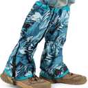 Leg Gaiters for Men and Women Waterproof Adjustable Gators for Hiking Boots in Climbing Hunting Trekking Snow Gaiters (Large-X-Large, DoodleC)