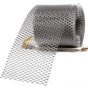 Carligo Thickened Gutter Guard, Leaf Guards for Gutters, Aluminum 5 Inch x 21 Feet Leaf Filter Gutter Protection Roll, Gutter Covers Screen, Rain Gutter Leaf Guards, Gutter Mesh