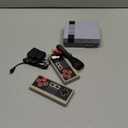 Retro Game Console, Wireless Retro Gaming System, Built-in 620 Classic Video Games, Plug & Play Game Console for TV with AV Output and 2 Wireless Controllers (Grey)