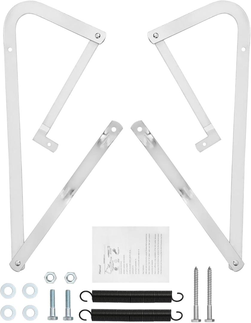 Heavy Duty 55-1 Attic Ladder Spreader Hinge Arms with Springs
