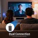 Bluetooth 5.3 Transmitter, APTX Adaptive APTX Low Latency Dual Device Connection,for PS5,PS4, Switch, PC, TV,Bluetooth Headphones (Plug Play)