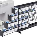 FlagShip K Cup Holder for Keurig Pods Coffee Pod Storage 4 Tier K Cup Drawer Organizer for Counter (28 Pods Capacity)