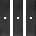 601124 Mower Blades Compatible with Hustler 54" Deck, 797696 High Lift Blades for Hustler Raptor SD, Fastrak, Super Z Series Lawn Mower, Replace for 92-208 601012 797712 (3 Pack)